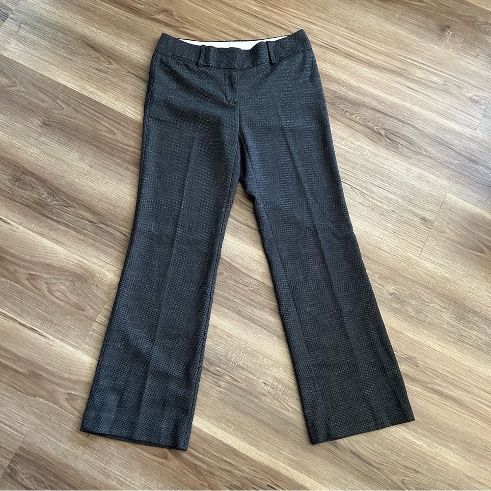 LOFT Blue Gray Marisa Trouser Straight Leg Women Size 2S